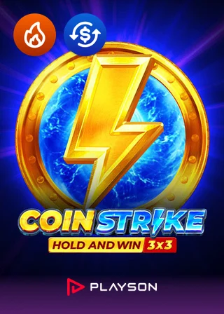 Coin Strike Hold and Win slot by Playson at 777 Casinos