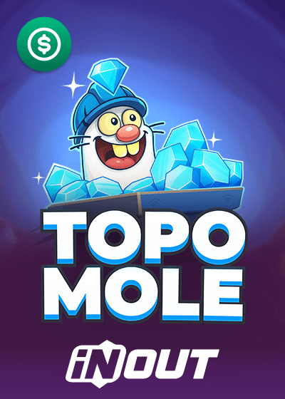 Topo Mole slot by InOut at 777 Casinos